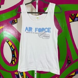 Cafe Press, Air Force Military Grandma Tank Top. Size 2XL. Excellent condition!